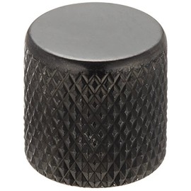 SCUD Metal Knob, Flat Top Black HK-MKFB