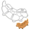 BAKERLOGY Sausage Dog Cookie Cutter (Dachshund) - Detailed Biscuit Cutter