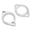 2PCS 2 Bolt 2.5in Exhaust Flange Connection Kit Stainless Steel