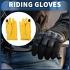 INFINAUTO Motorcycle Gloves, Outdoor 21.2x10cm Off-Road Mountain Motorcross Motorbike Dirt