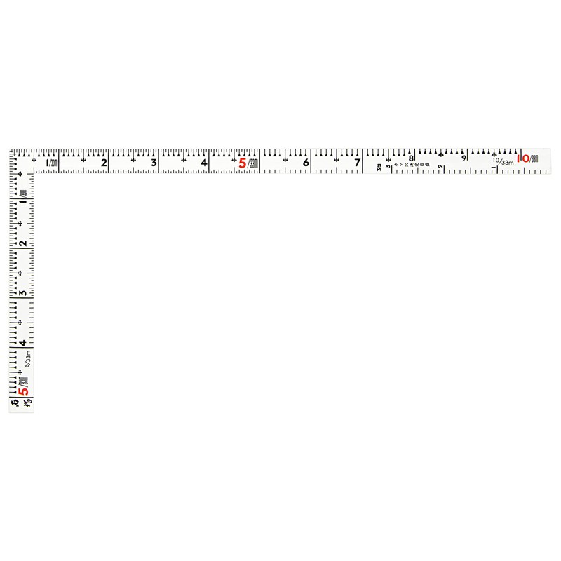 Shinwa Sokutei 11102 Curb Scale, Same Thickness, Same Face and