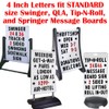 KitAbility Get Social 4 Inch Set for White Message Board