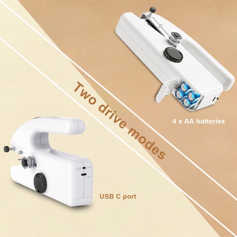 Handheld Sewing Machine DIY Portable Mini Sewing Machine Electric Mending