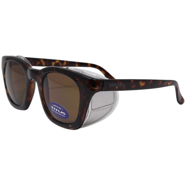 TITUS G12 Retro Style Safety Glasses Soft Folding Stainless Steel