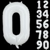 40 Inch Number Balloons Giant Number Aluminium Foil Helium Balloons
