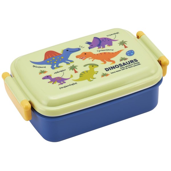 Skater RBF3ANAG-A Lunch Box, 15.9 fl oz (450 ml), Dinosaurus, Picture, Antibacterial, For Kids, Made in Japan