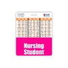 Nursing Student Badge Buddy Horizontal w/Height & Weight Conversion Charts