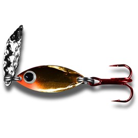 PK Lures Lime Green White Tiger Glow / 1/16 oz
