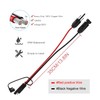 BERLAT Solar Extension Cable - 10AWG, 30cm with 2 SAE