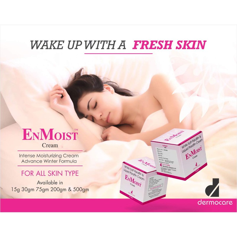 Dermocare EnMoist Moisturizing Cream for Dry and All Skin Types