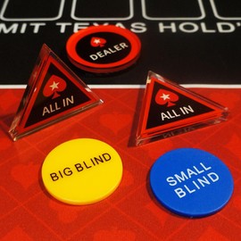 Trading Card Heaven All In Marker Set Dealer Marker Casino Poker