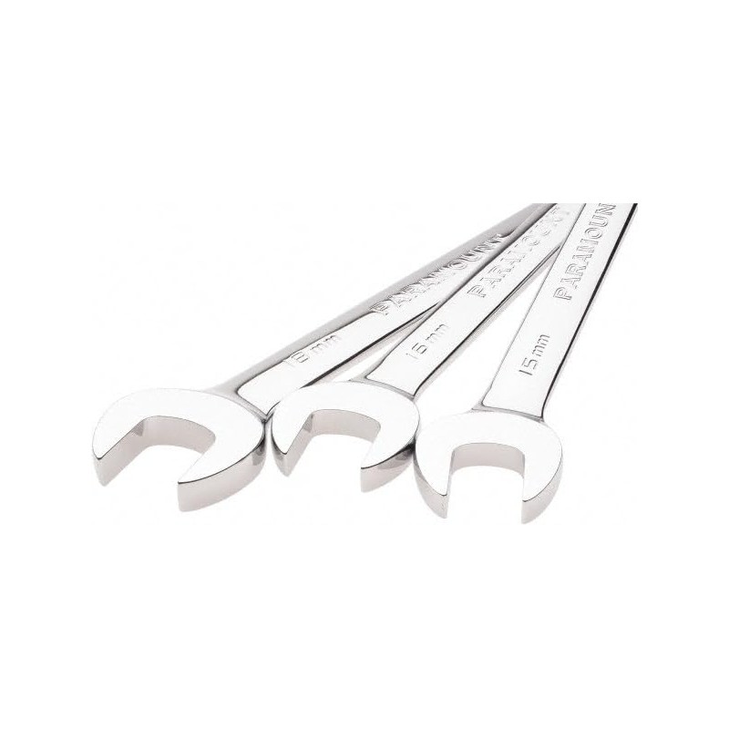 Paramount 7 Piece Metric Ratcheting Combination Wrench Set: 10mm to