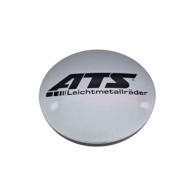 1 x ATS Hub Cap 60 mm Silver (N23) Logo