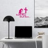 Decal Stickers Of Girl Praying Cross Every Knee Shall Bow