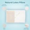 Talalay Latex Pillows for Sleeping - Medium Firmness King Pillow