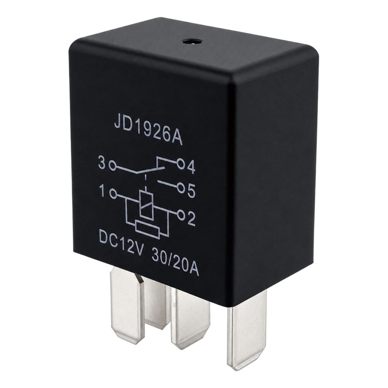 3-Pack JD1926A Relay 12V 30A 5-Pin SPDT Automotive Relay Compatible