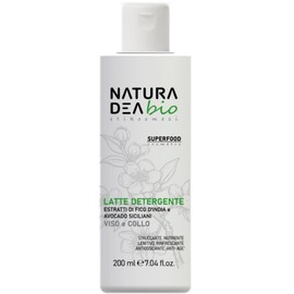 Naturadea Vegan Superfood Bio-Milch für Gesicht und Hals – Anti-Aging, nährend, beruhigend, erfrischend, antioxidativ – dermatologisch getestet, 200 ml