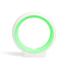 LuvLink Infinity Lamp v2 Award Winning Friendship Lamp - Simple Bluetooth Setup (Single, White)