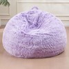 Huge Bean Bag Covers Only, Fluffy Stuffed Beanbag Chair Covers