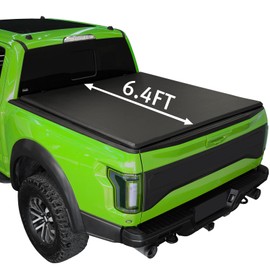 Perfit Liner Soft Roll Up Truck Bed Tonneau Cover for 2002-2018 Dodge Ram 1500, 2019-2024 Ram 1500 Classic (NOT for New Body), 2003-2024 Dodge Ram 2500 3500 6.4 FT (76") Bed, Without RamBox
