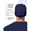 Navy Blue Working Cap Made for Easy Adjustment and Comfort
