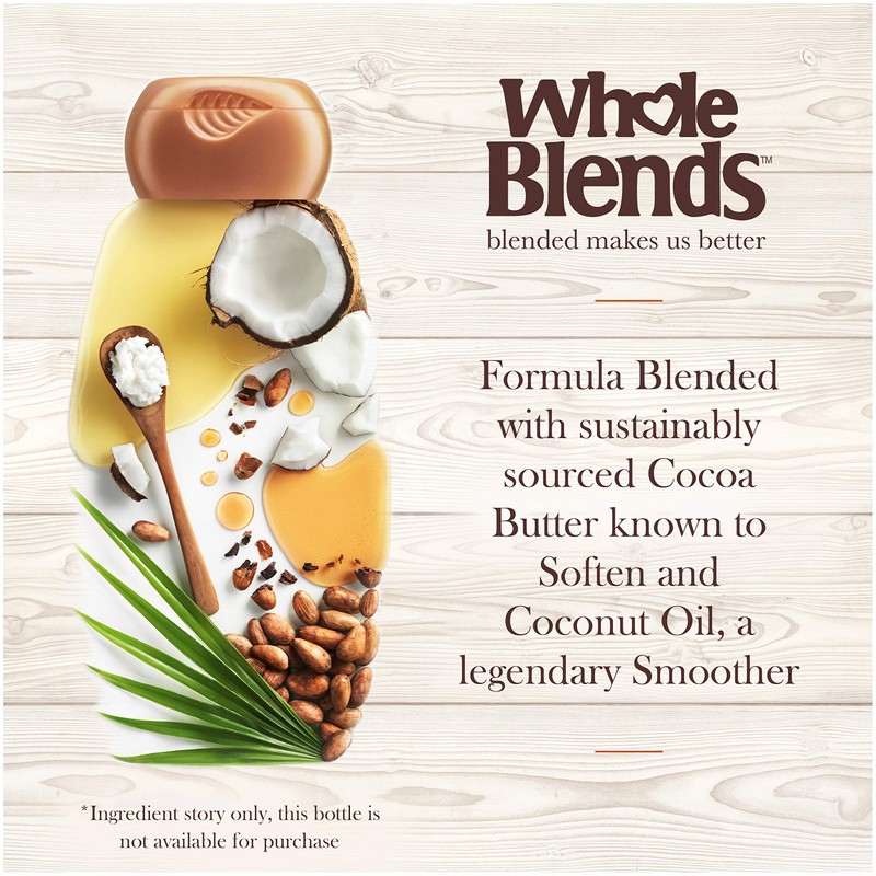 Garnier Total Blend Shampoo Coconut Oil 12.5oz (369ml) (2 Pack)