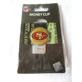 SAN FRANCISCO 49ers STAINLESS STEEL MONEY CLIP #04 - NEW