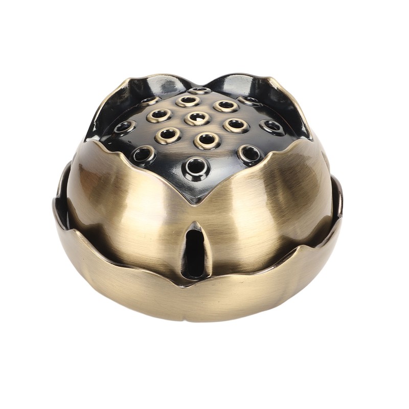 Incense Burner Antique Exquisite Metal Incense Burner Holder for Incense