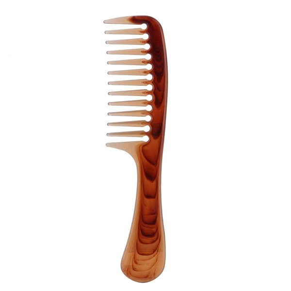 Salon Hairstyle Detangling Comb Dry Wet Wide DIY Tooth Hairdresser Rake Comb for Studio and Home Use