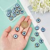 arricraft 20 Pcs Evil Eye Charm, Evil Eye Pendant Charms