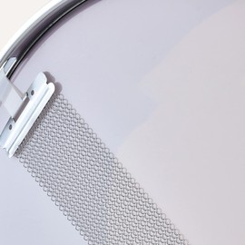 Lovermusic Black Drum Damper Mute Silencer & Silver 14 Inch 40 Wire Steel Spring Drum Accessories