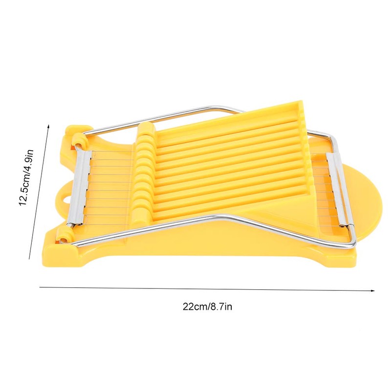 Egg Slicers for Boiled Eggs, Multi-Purpose Stainless Steel Lunch Meat