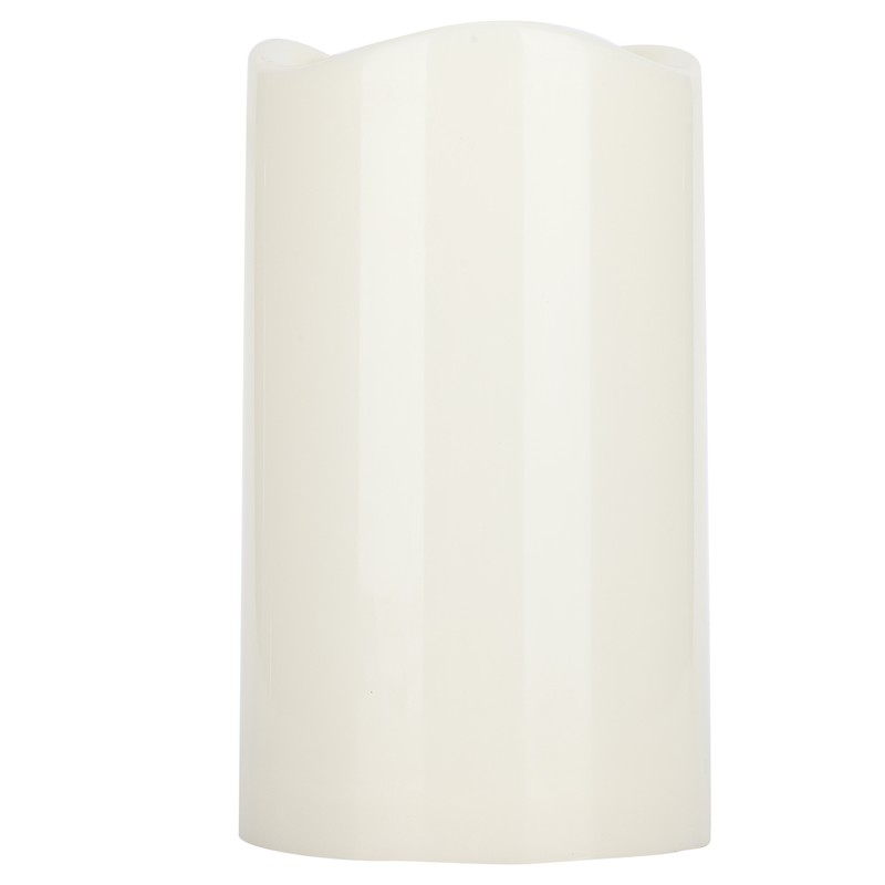 3pcs Electronic LED Candles Plastic Flameless Flickering Pillar Fake Candles