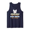 Horror Bunny Psycho Tees Adorable But Psycho But Cute Tank