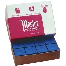 Carromco Chalk Snooker Cue, Pack of 12