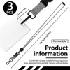 Thatyro 3 Pack Breakaway Lanyards, Adjustable Woven Badge Holder String