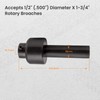maXpeedingrods Rotary Broach Tool Holder 3/4" Shank Diameter Accepts 1/2"