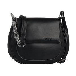 TOM TAILOR Denim Women's Anne Flap Bag, black, 002494