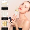 Falliny Retractable Foundation Makeup Brush, Travel Angled Kabuki Powder Brush,