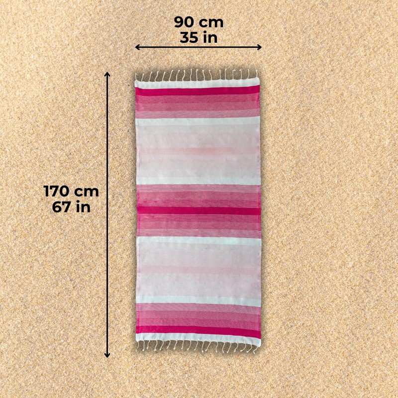 Sandrella | Hammam Towel | Recycled Cotton | Sauna, Beach,