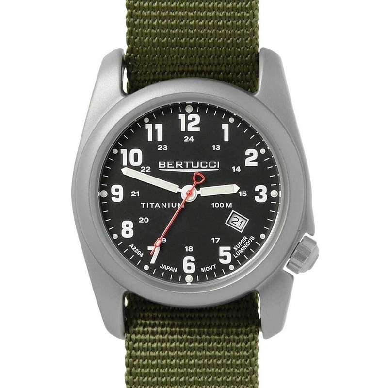 Bertucci Men's 12122 A-2T Original Classics Durable Titanium Field Watch