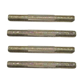 fiXte Replacement Spare Door Handle Threaded Spindle Bar 7mm x 79mm Pack (4)