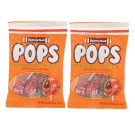 Tootsie Roll Pops (2 Pack) Pops Filled with Chewy Tootsie 3.6 oz
