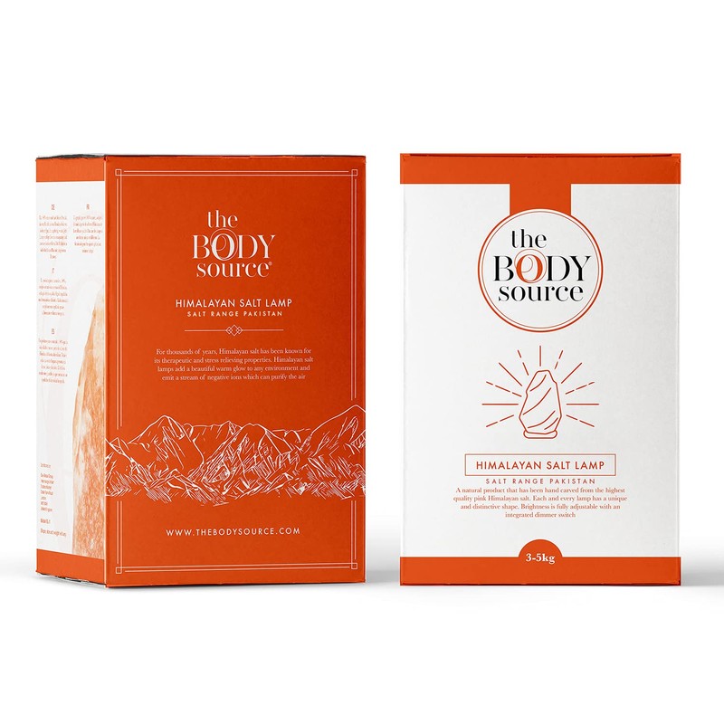 The Body Source Himalayan Salt Lamp 6-8 Inches (4-7lb) |