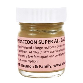 Lenon's Raccoon Super All Call Lure 1 oz Jar - On the Market Every Year Since 1924