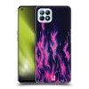 Head Case Designs Purple Hard Case Cover for Oppo Reno4