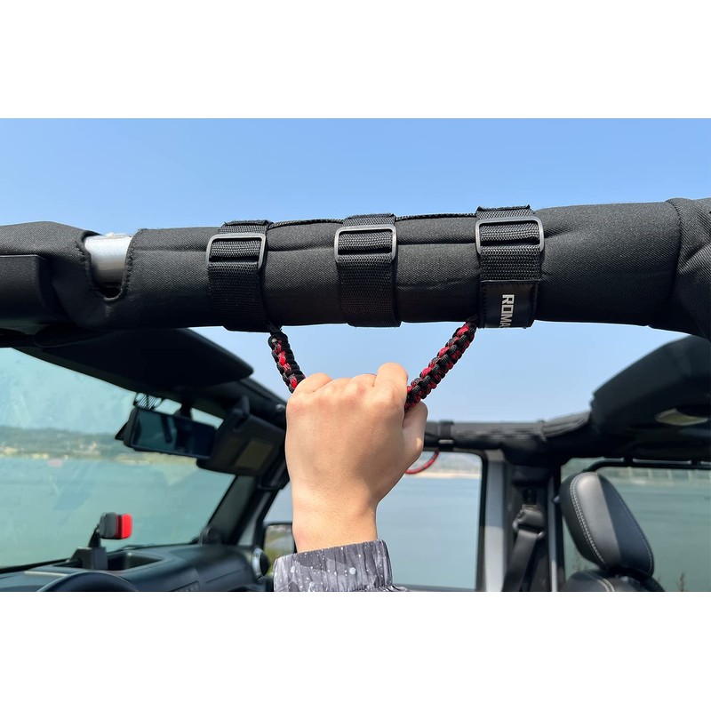ROMASO - Asas de agarre para Jeep Wrangler, asas de