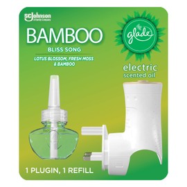 Glade Bamboo Bliss Song Scented Oil Plugin, 20ml