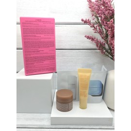 Laneige S'More Kisses Set Vanilla Lip Glowy Balm + Chocolate Lip Sleeping Mask