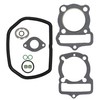 Silscvtt Motorcycle Top End Head Gasket Kit Set Replacement for